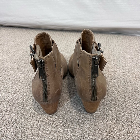 VIONIC Rory Leather Buckle Strap Ankle Booties Boots Tan Women Size 7.5 322RORY, - Picture 5 of 16